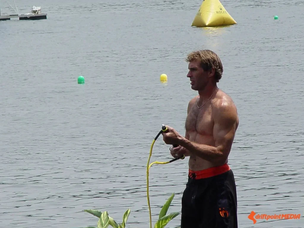 Andy Mapple el mejor esquiador de slalom de la historia esquiando en Tricks