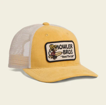 Gorra El Monito Surfs Badge : Yellow Corduroy