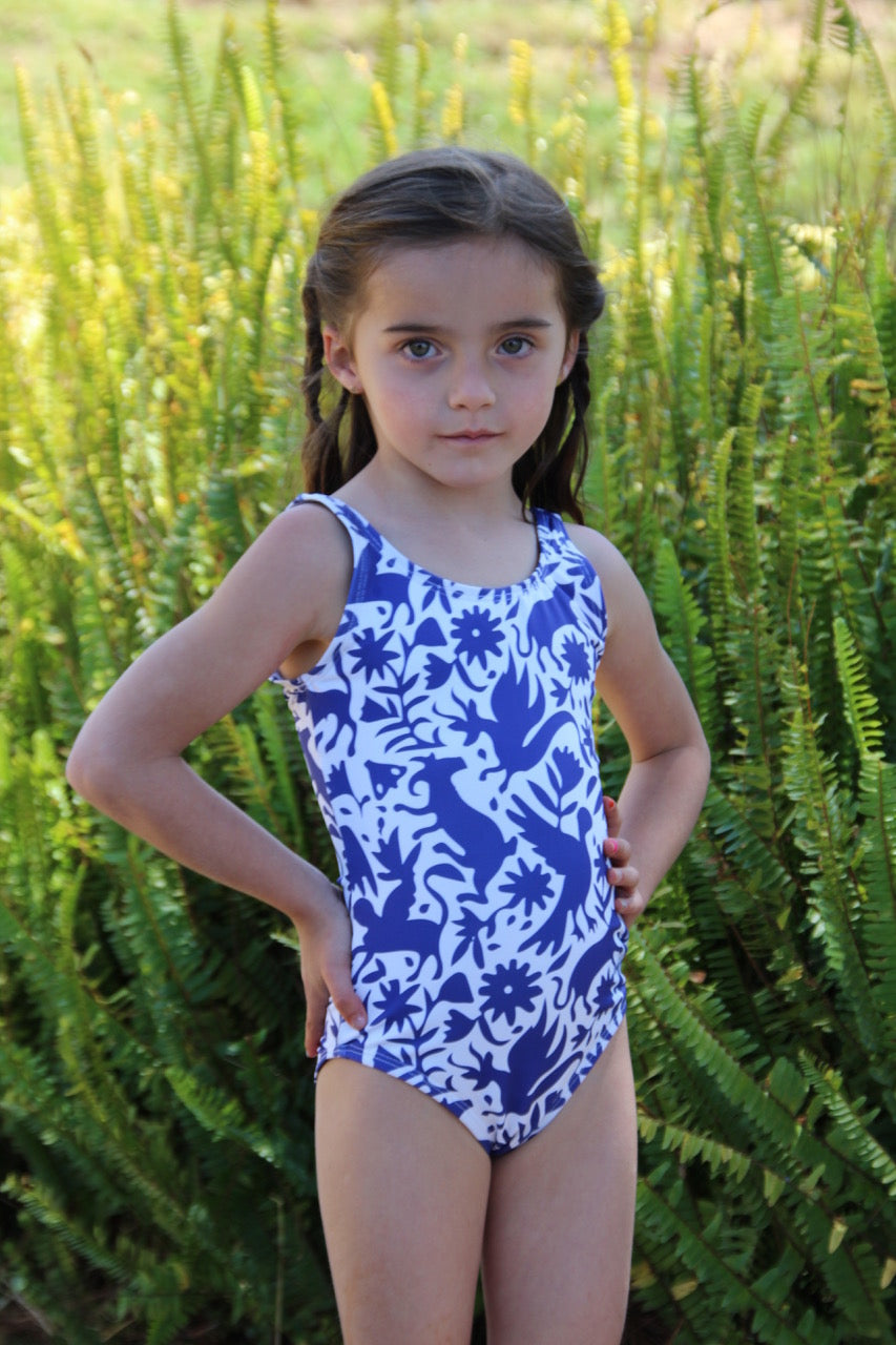 Traje de baño para niña Kulswimwear alebrijes