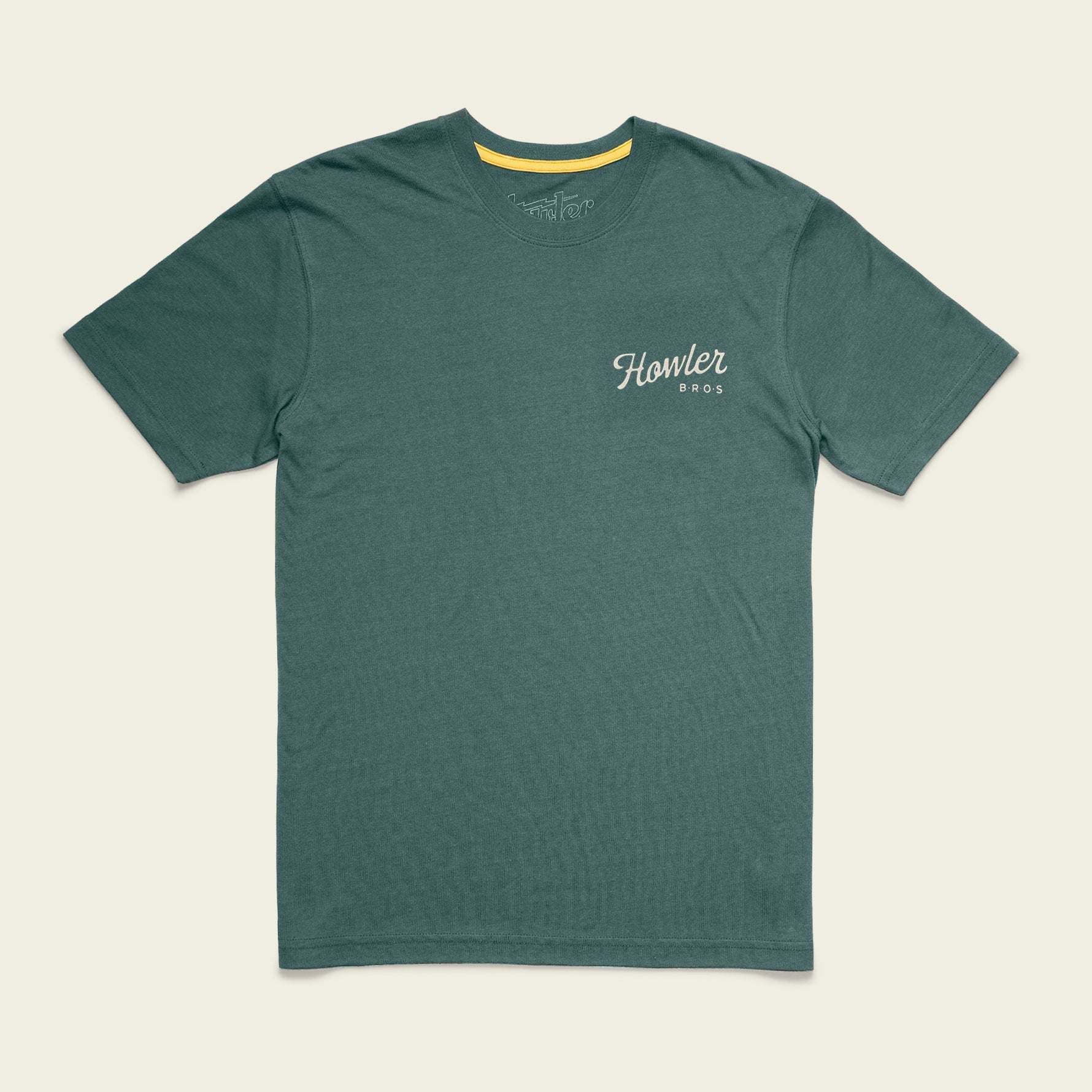 T-shirt Howler bros posse green
