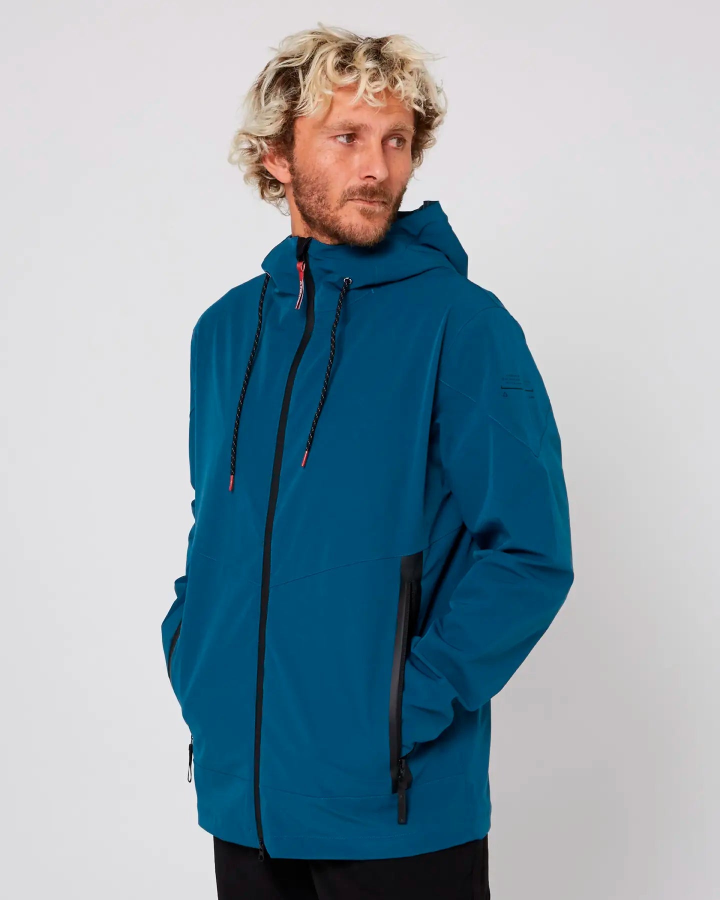 Rompe vientos Follow spray zip through slate