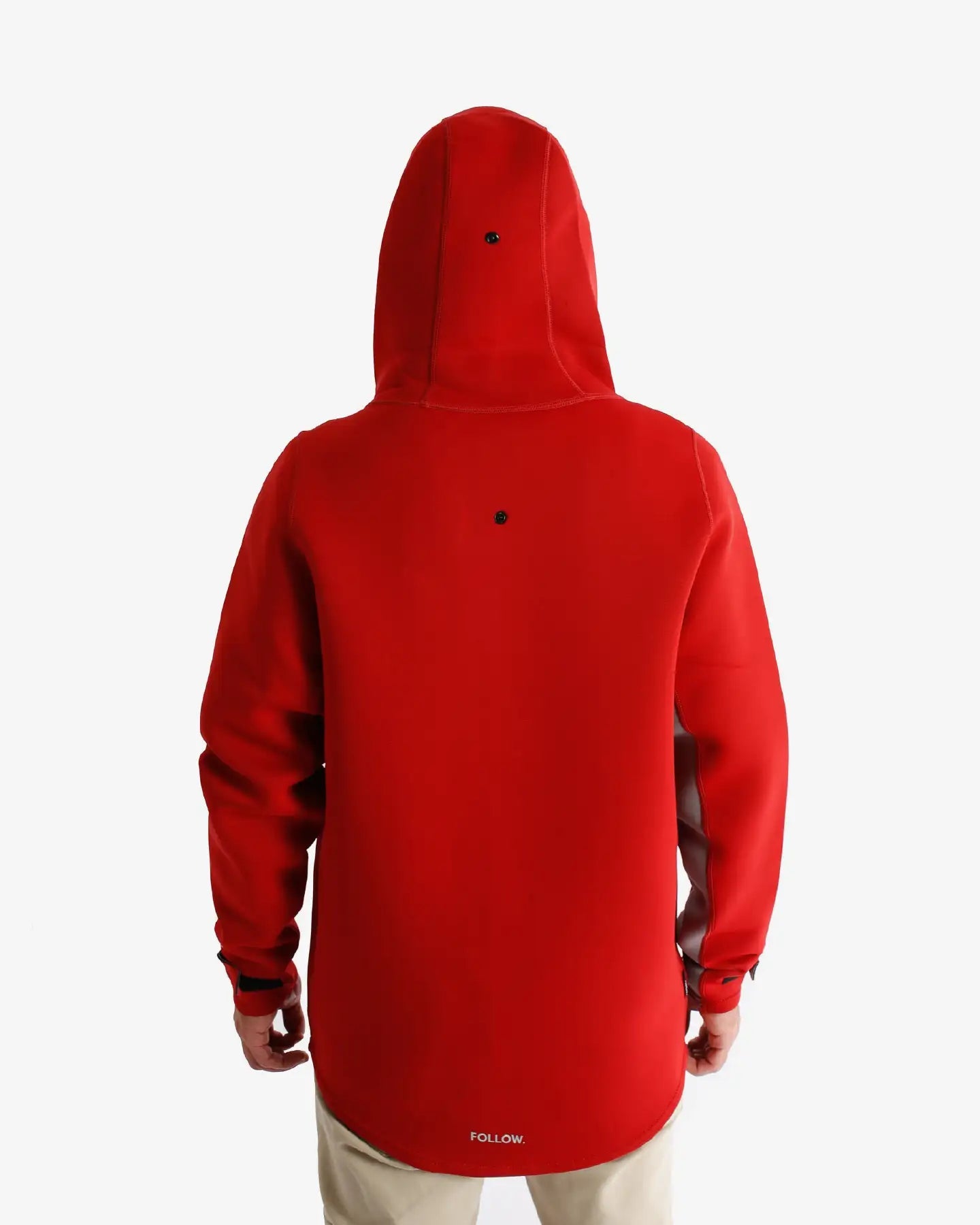 Chamarra de neopreno Follow corp Neo dirty red