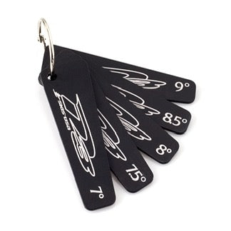 Wing angle gauge set D3  7, 7.5, 8, 8.5, 9
