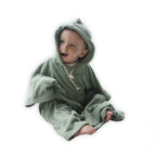 Poncho Ceco kids verde olivo