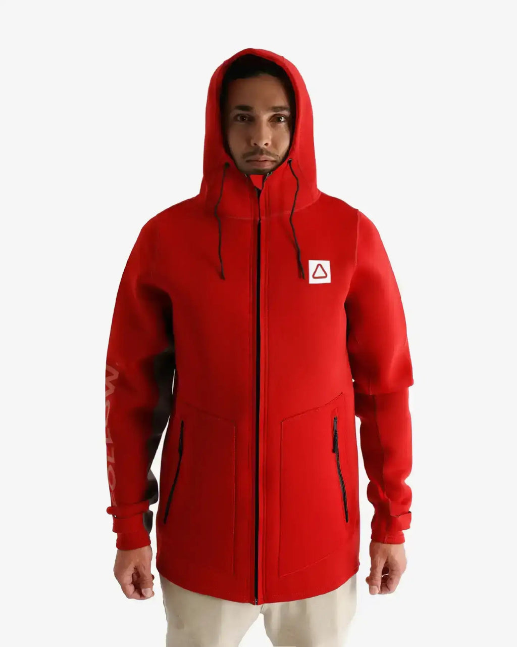 Chamarra de neopreno Follow corp Neo dirty red