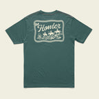 T-shirt Howler bros posse green