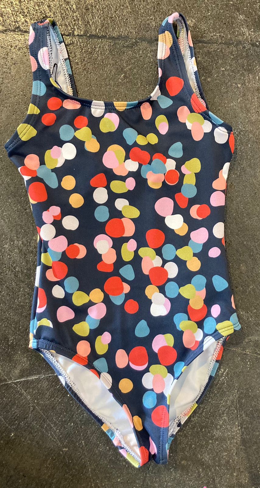 Traje de baño para niña Kulswimwear dots