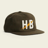 Gorra Howler bros big HB dark olive