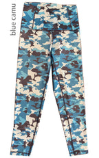 Leggings blue camo