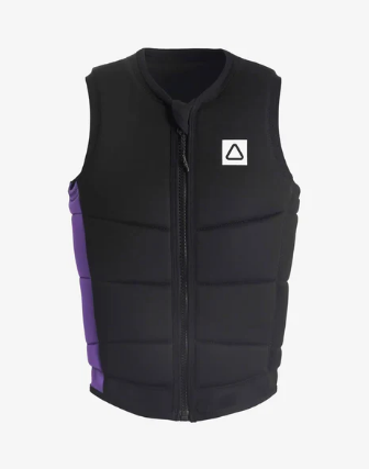 Chaleco de impacto follow corp black/purple