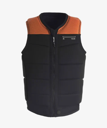 Chaleco follow section orange/black
