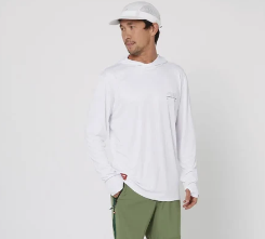 Sun hood white