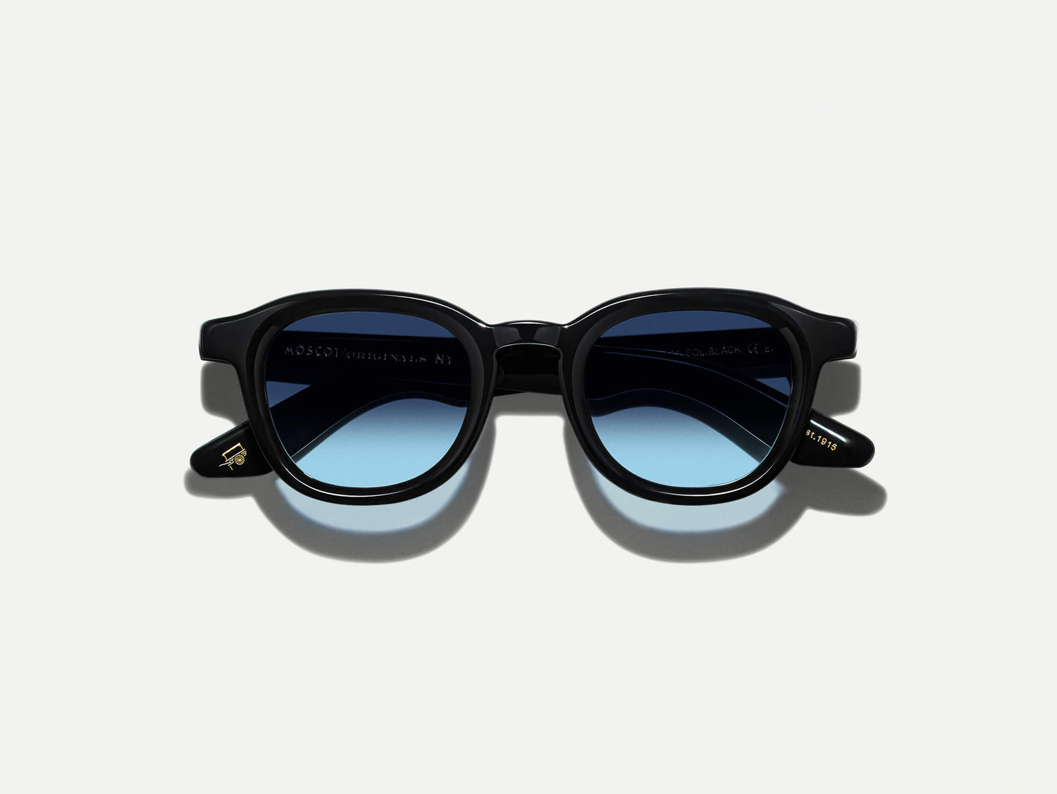 Lentes Moscot Dahven 47, color black
