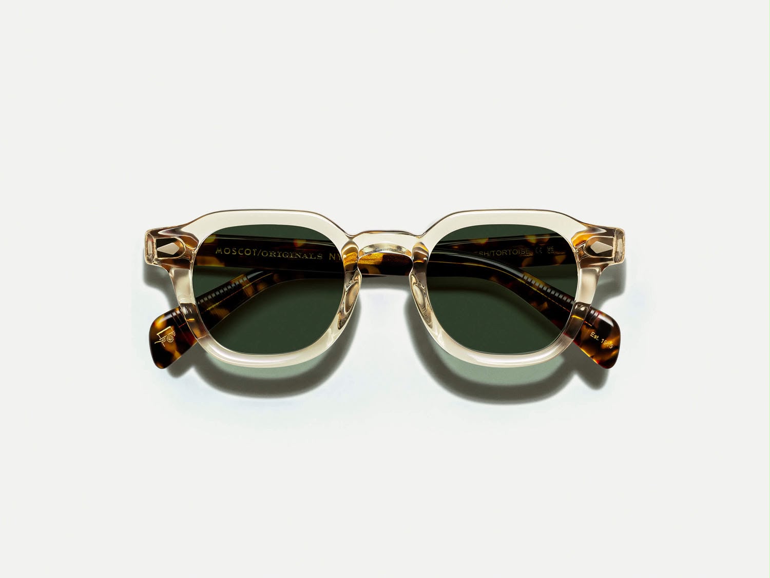 Lentes Moscot DOLT 46, color flesh