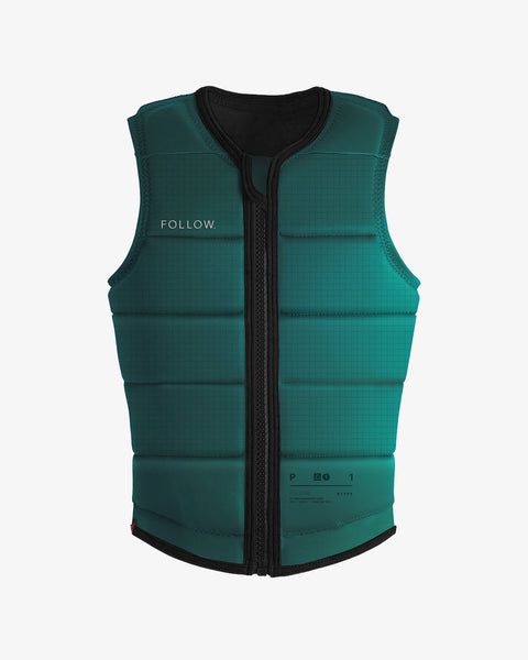 Chaleco Follow woman P1 traction emerald
