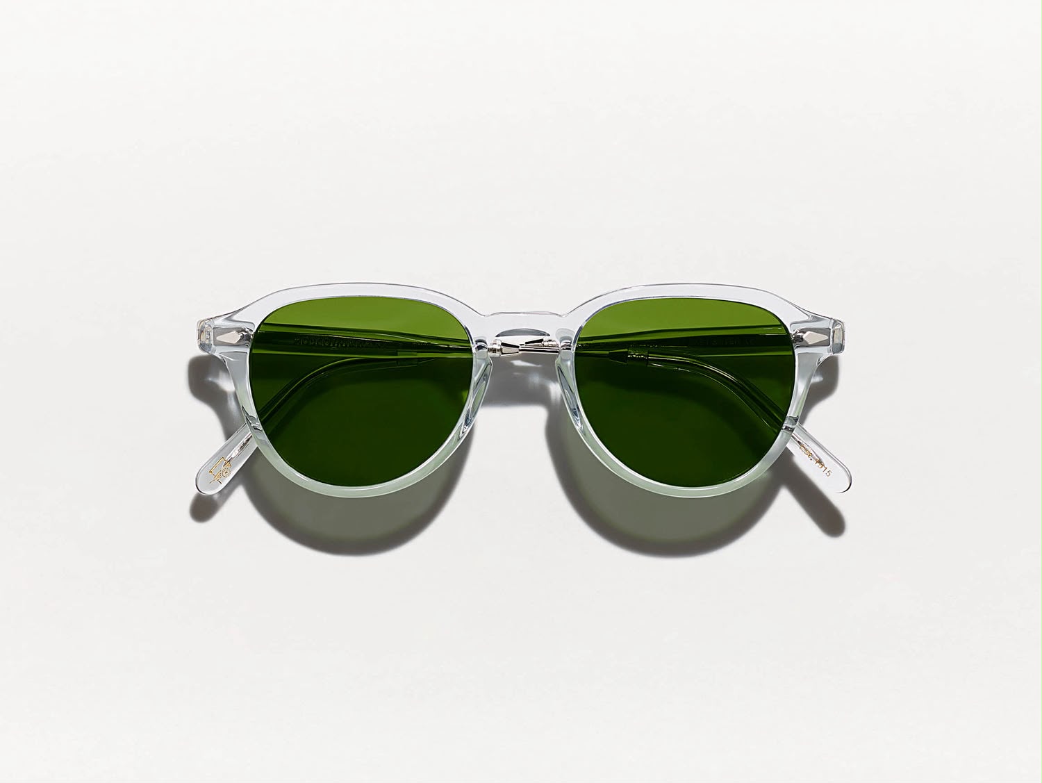Lentes Moscot Kash 50, color ligth grey