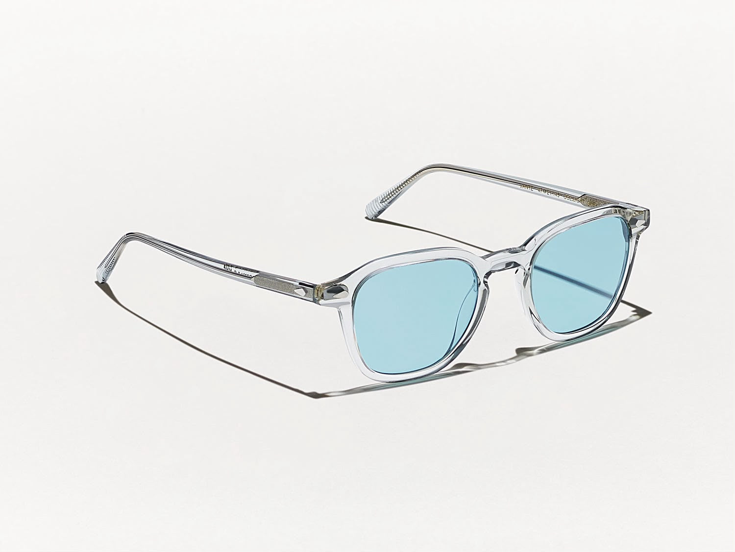 Lentes Moscot Billik 47, color ligth blue