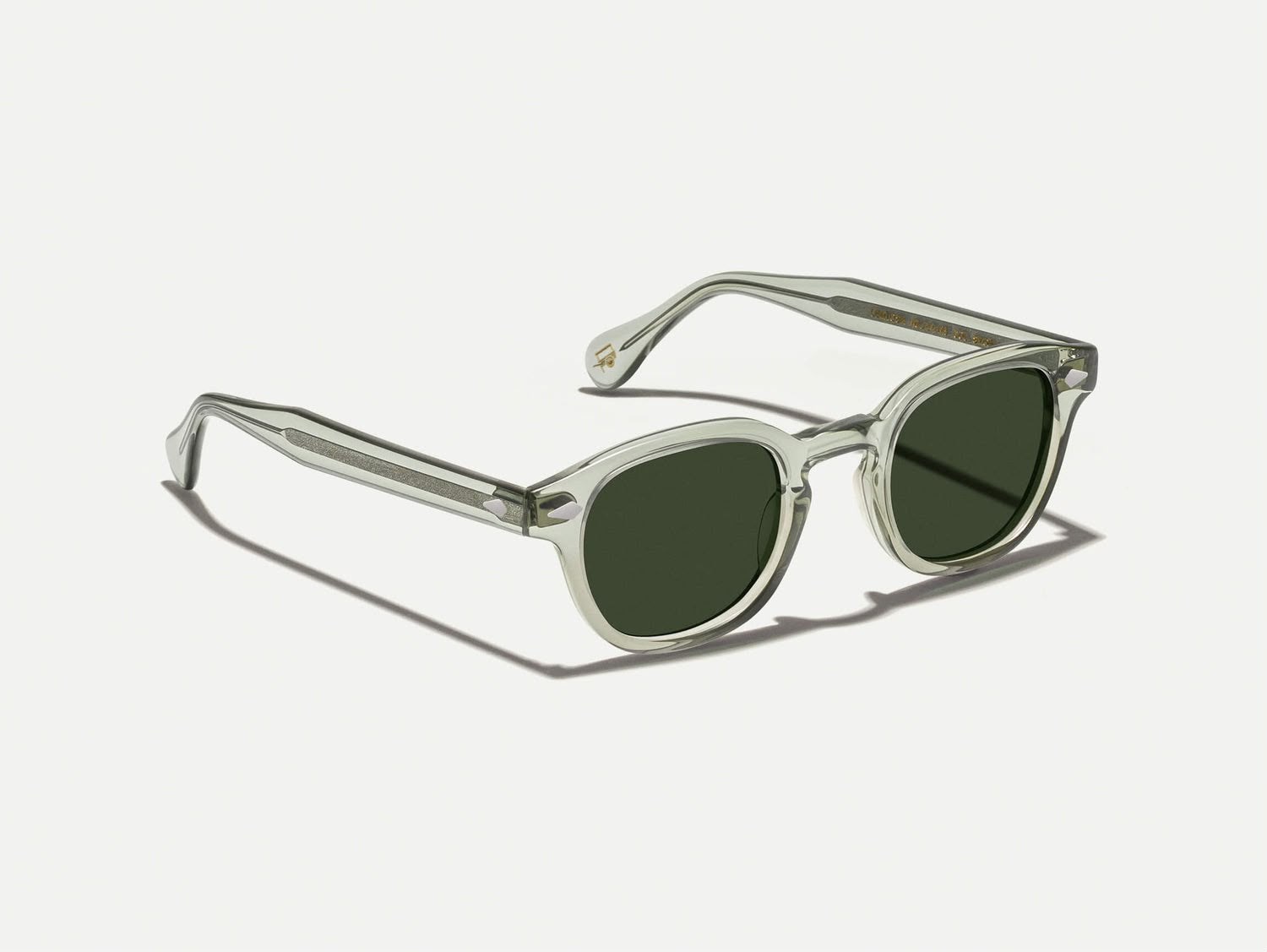 Lentes Moscot Lemtosh 49, color sage.
